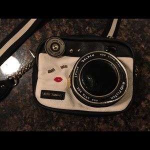 Betsy Johnson 'Strike a Pose' Camera Crossbody Bag